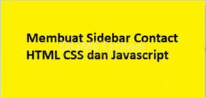 cara-membuat-sidebar-htmlcss-javascript
