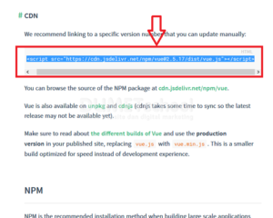Cara Menampilkan value di inputan dengan Vue Js