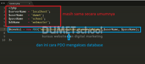 cara menggunakan pdo dan apa itu pdo di php