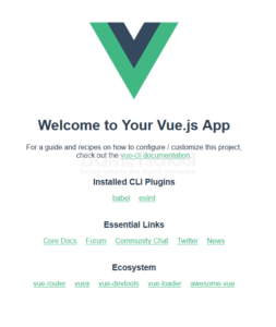cara menginstal CLI di Vue.js dengan Command Prompt