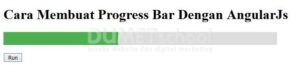 Cara Membuat Progress Bar Dengan Menggunakan AngularJs