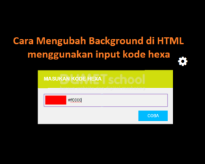 Chage background color html