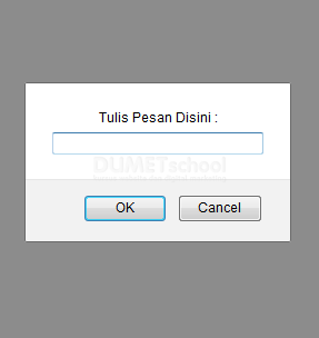 Cara Menampilkan Dialog Box JavaScript Dengan HTML
