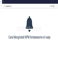 Cara Menginstall NPM fontawesome di vuejs