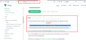 cara menampilkan data dari vuejs