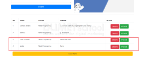 cara membuat load more dengan Ajax Jquery