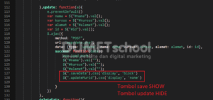 cara update data menggunakan ajax juery