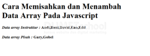 Cara menmisahkan-dan-menambah-data-array-pada-javascript
