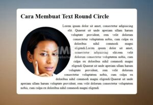 Cara Membuat Rounded Text
