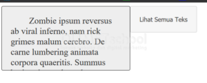 contoh kasus menggunakan methode toggleClass