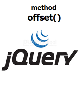 cara menggunakan method offset jquery