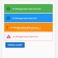Cara Mempercantik Tampilan Alert