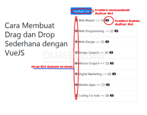1-Cara Membuat Drag dan Drop Sederhana dengan VueJS