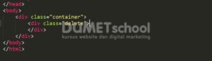 1-Cara Membuat Icon Delete Menggunakan HTML dan CSS