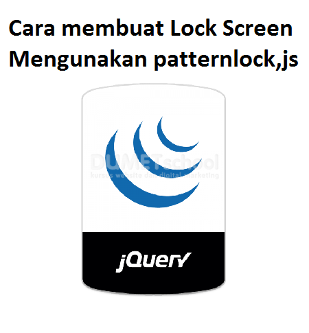 Cara Membuat Look Screen Menggunakan Patternlock.js