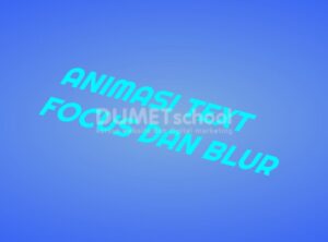 Cara membuat animasi text focus dan blur dengan html css