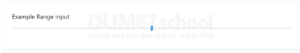 membuat range dengan bootstrap