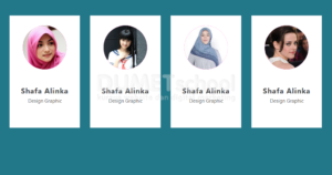 1-Cara desain profile card dengan html css