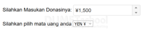 cara menampilkan angka sesuai dengan currency