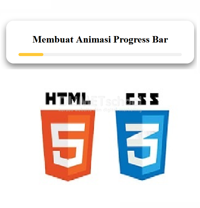 Cara Membuat Animasi Progress Bar Dengan CSS