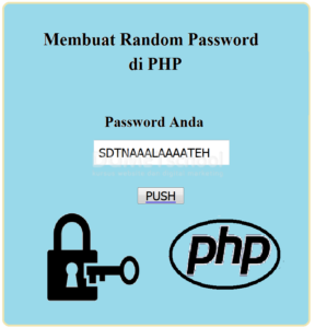 Membuat-Random Password di PHP