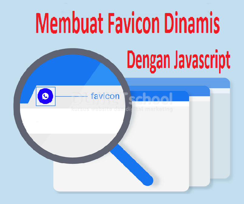 Cara Membuat Dinamis Favicon Dengan Javascript