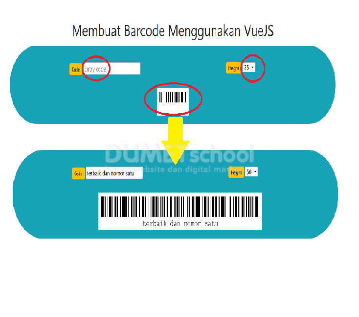 Cara Membuat Barcode Dengan VueJS