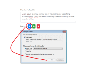 Membuat Export HTML ke Word Dengan VueJS