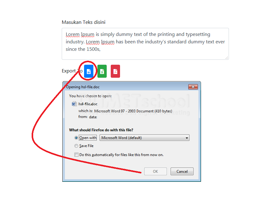 Cara Export HTML ke Word Dengan VueJS