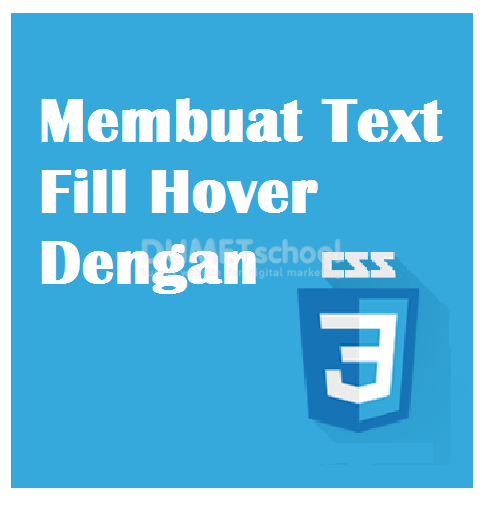 Cara Membuat Fill Text Hover Dengan CSS