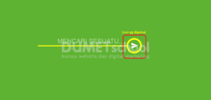 1-Membuat Animasi Search Bar Dengan HTML CSS