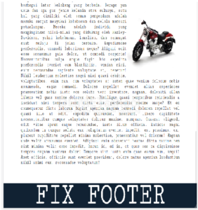 Cara-Membuat Fix Footer Dengan HTML-CSS