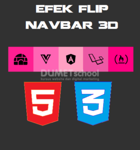 Membuat-Flip-Navbar-3D