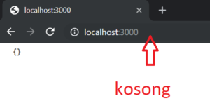 mengambil query string disebuah Rooting