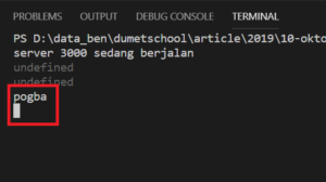 mengambil query string disebuah Rooting
