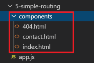 cara membuat simple routing dengan NodeJS