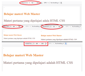 Cara membuat responsive font