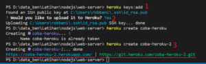 cara upload aplikasi kita di heroku