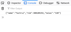 cara menggunakan JSON stringify dan JSON parse