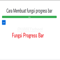 Cara Membuat fungsi progress bar