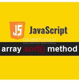 Cara Menggunakan Method sort() Di JavaScript