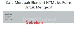 cara mengupdate dengan ajax jQuery