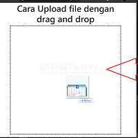 Cara Upload File dengan Drag and Drop