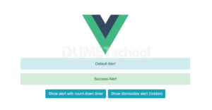 Cara Membuat Alert di Bootstrap Vue