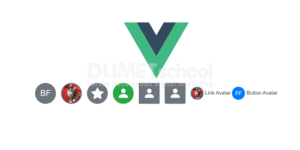 cara menerapkan avatar di Bootstrap Vue