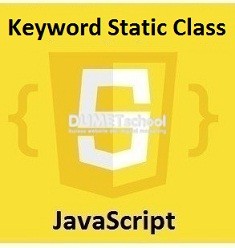 Cara Menggunakan Class Static Keyword Di JavaScript