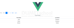 cara mudah membuat pagination dengan Bootstrap Vue
