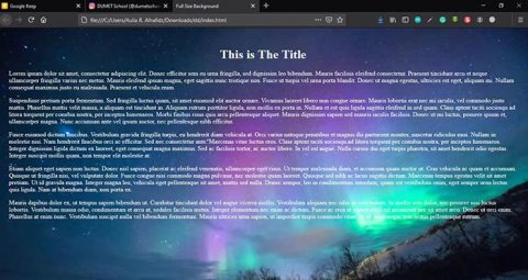 Cara Membuat Background Website Menjadi Fullscreen dengan CSS - Kursus