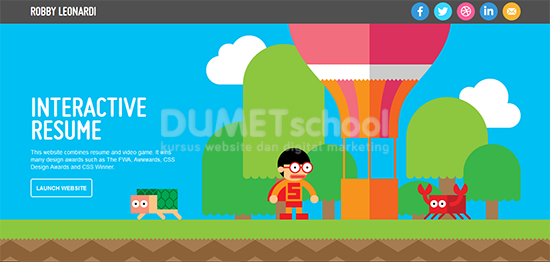 Website Portfolio Keren