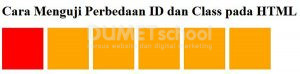 perbedaan id dan class